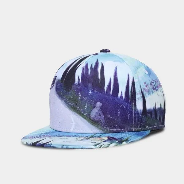 3D Printed Spring Summer Autumn Unisex Snapback Baseball Cap