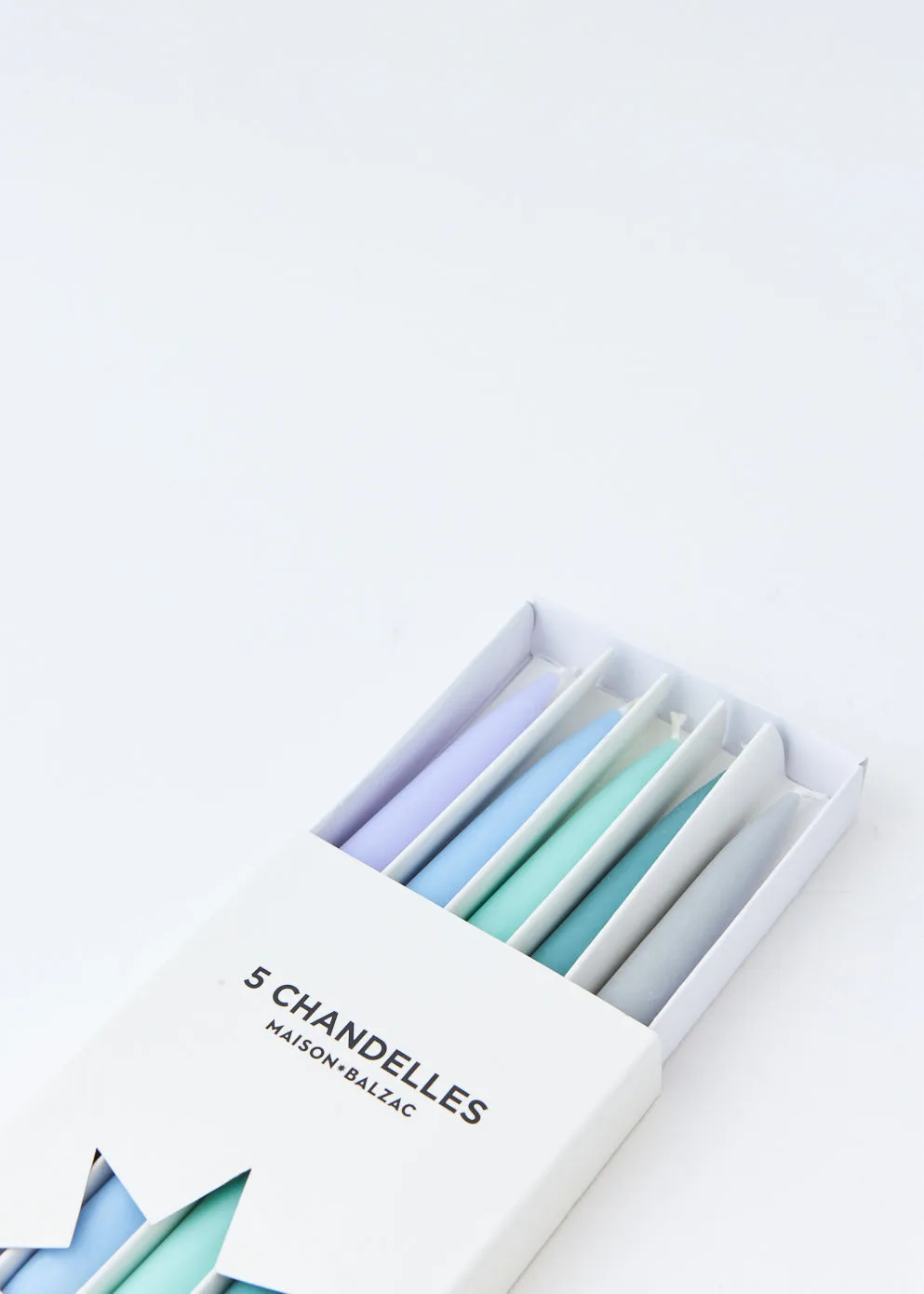 5 Chandelles - Tapered Candles Winter Set