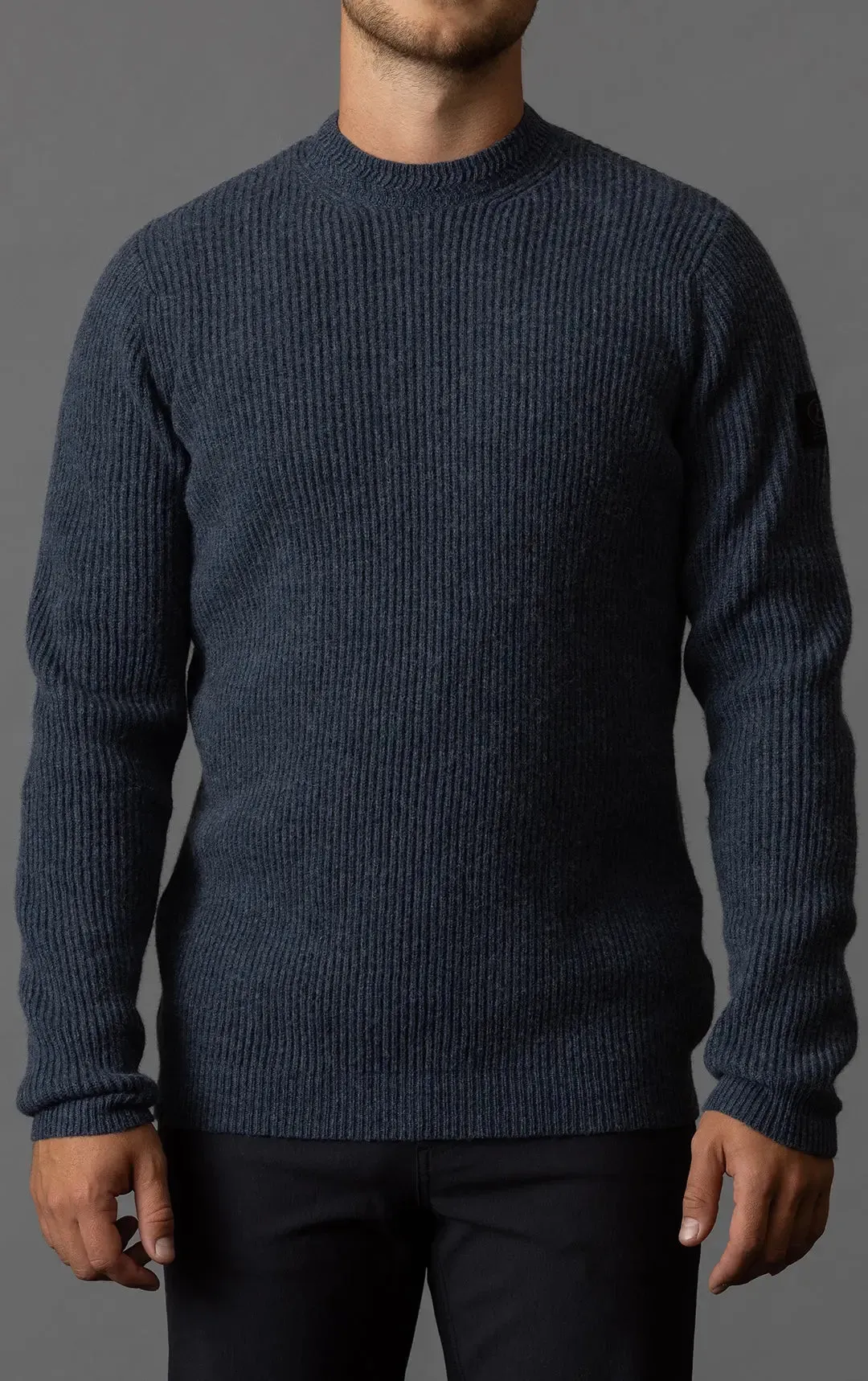 7GG WOOL BLEND CREW - CLEARANCE