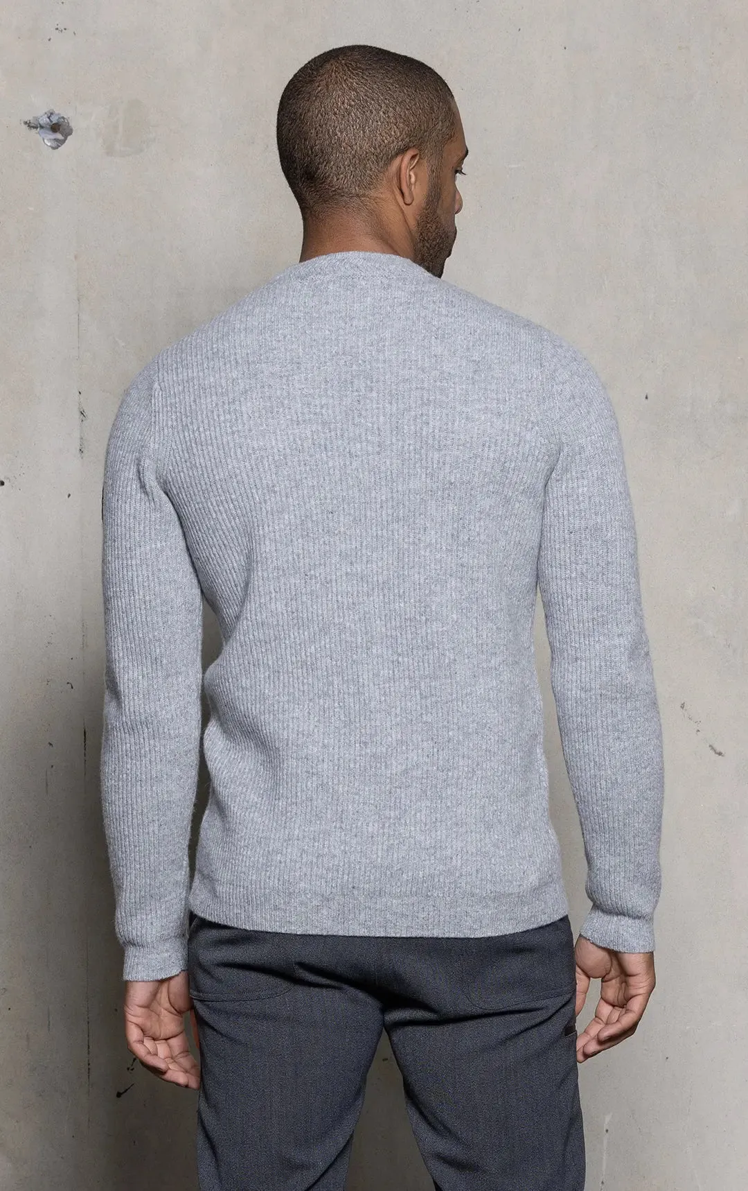 7GG WOOL BLEND CREW - CLEARANCE