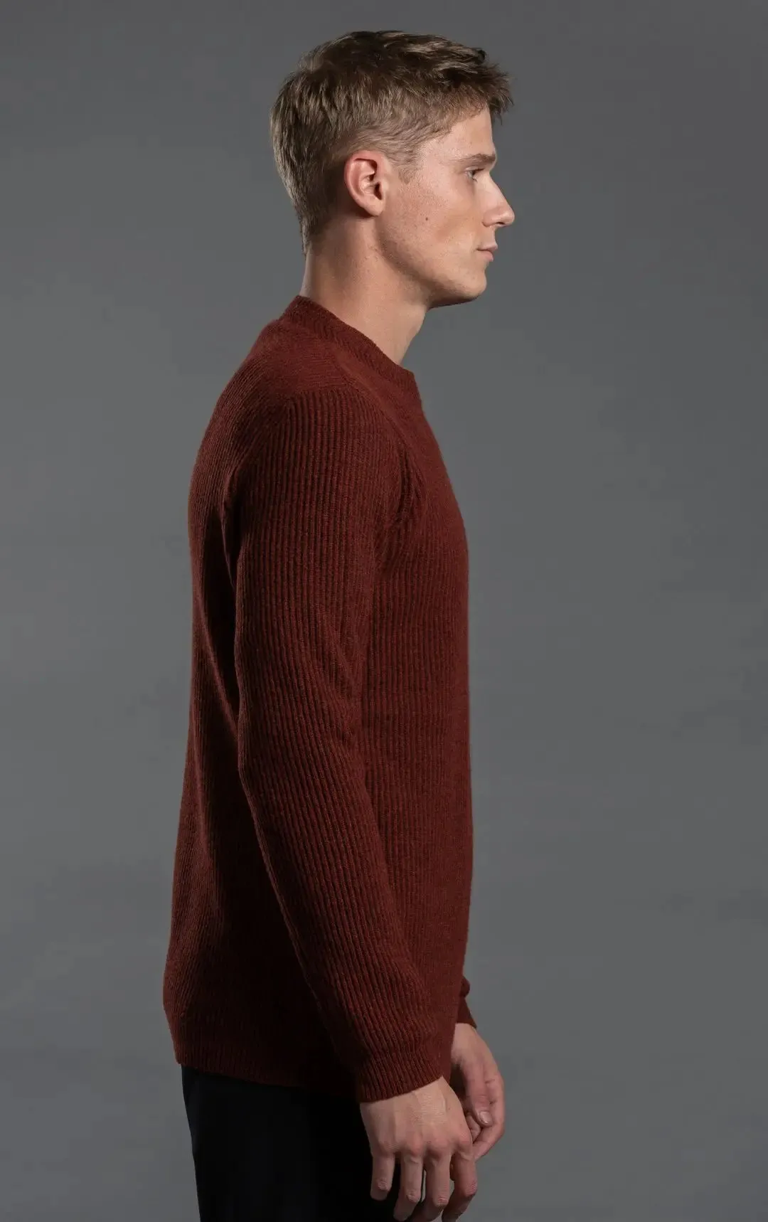 7GG WOOL BLEND CREW - CLEARANCE