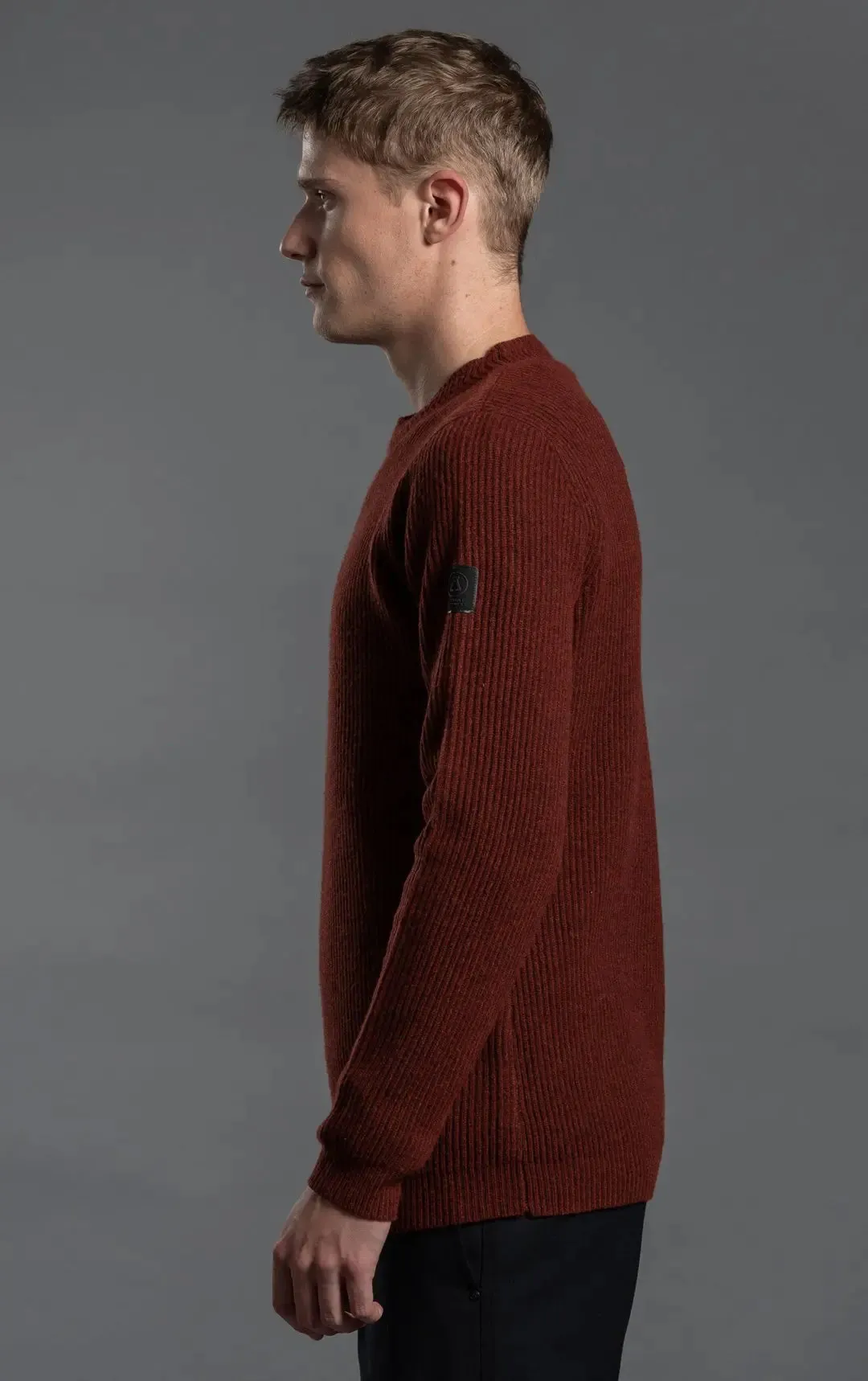 7GG WOOL BLEND CREW - CLEARANCE