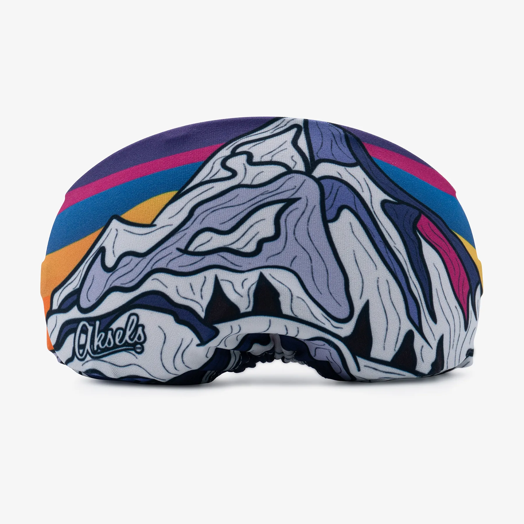 Abstract Winter Mountain Goggle Cover