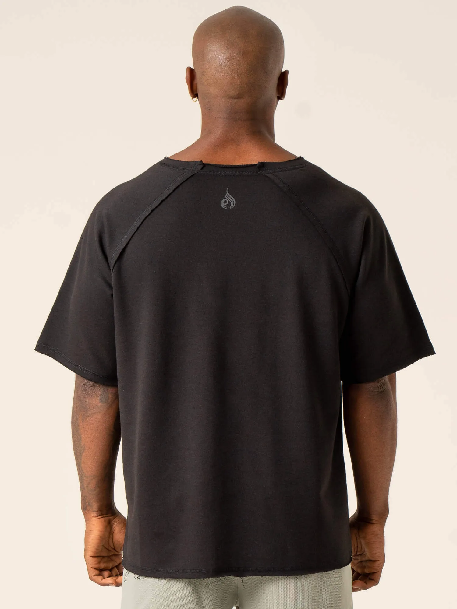 Advance Fleece Rag Top - Black