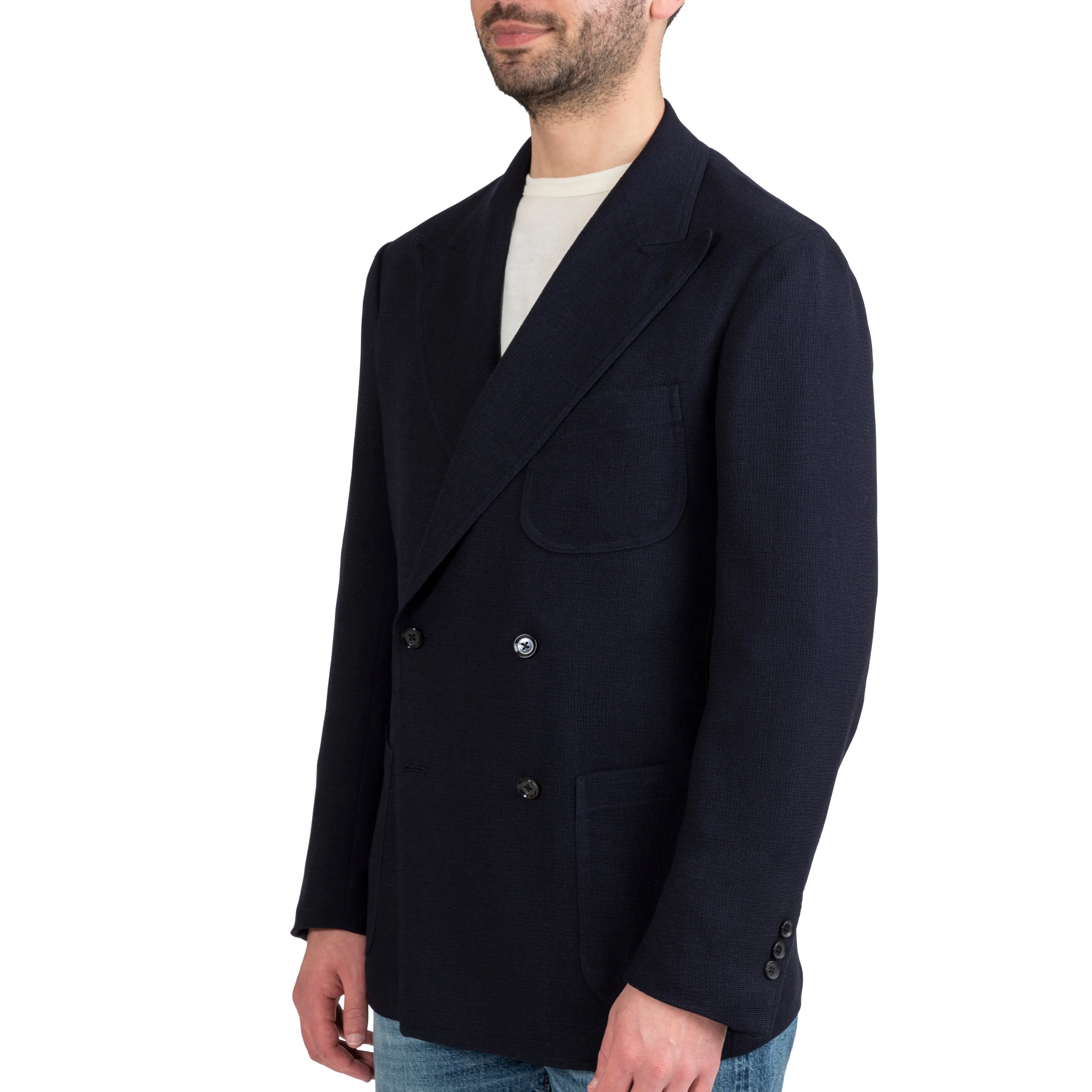 Alpaca Hopsack Model 16 Sport Coat