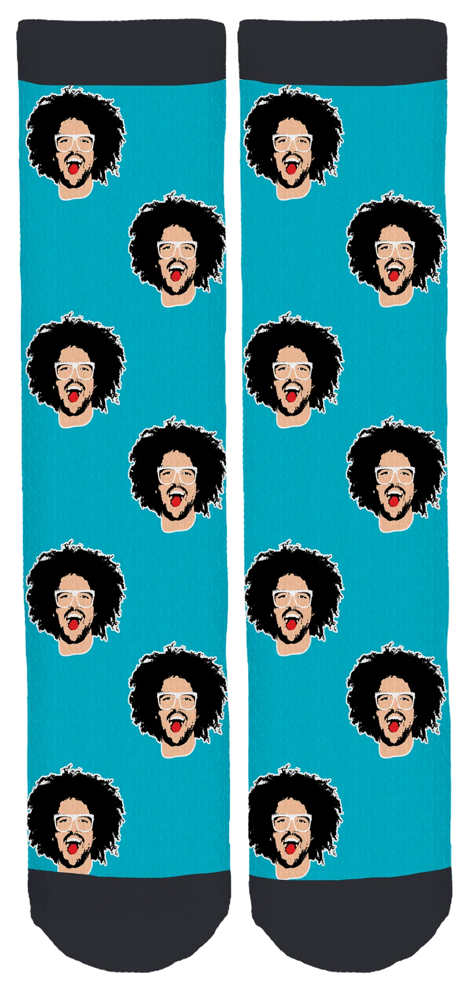 Aqua Redfoo Socks