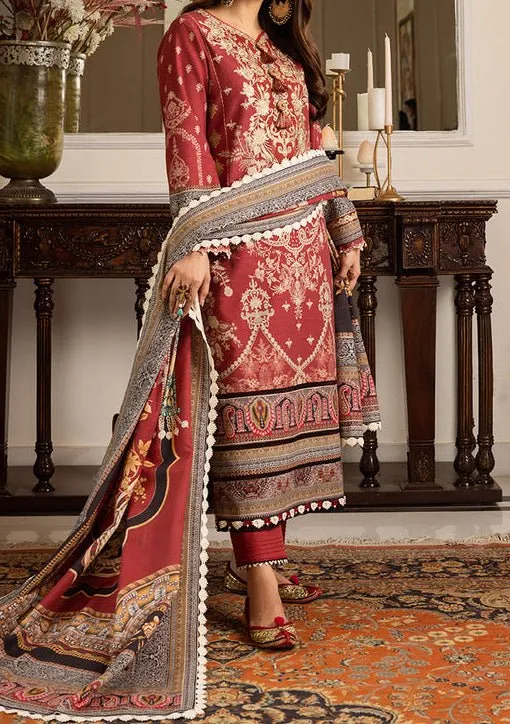 Asim Jofa Aira Pakistani Dress With Winter Shawl