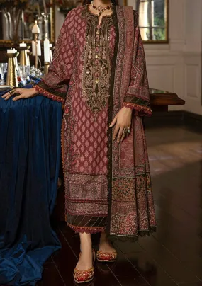 Asim Jofa Asra Pakistani Dress With Winter Shawl