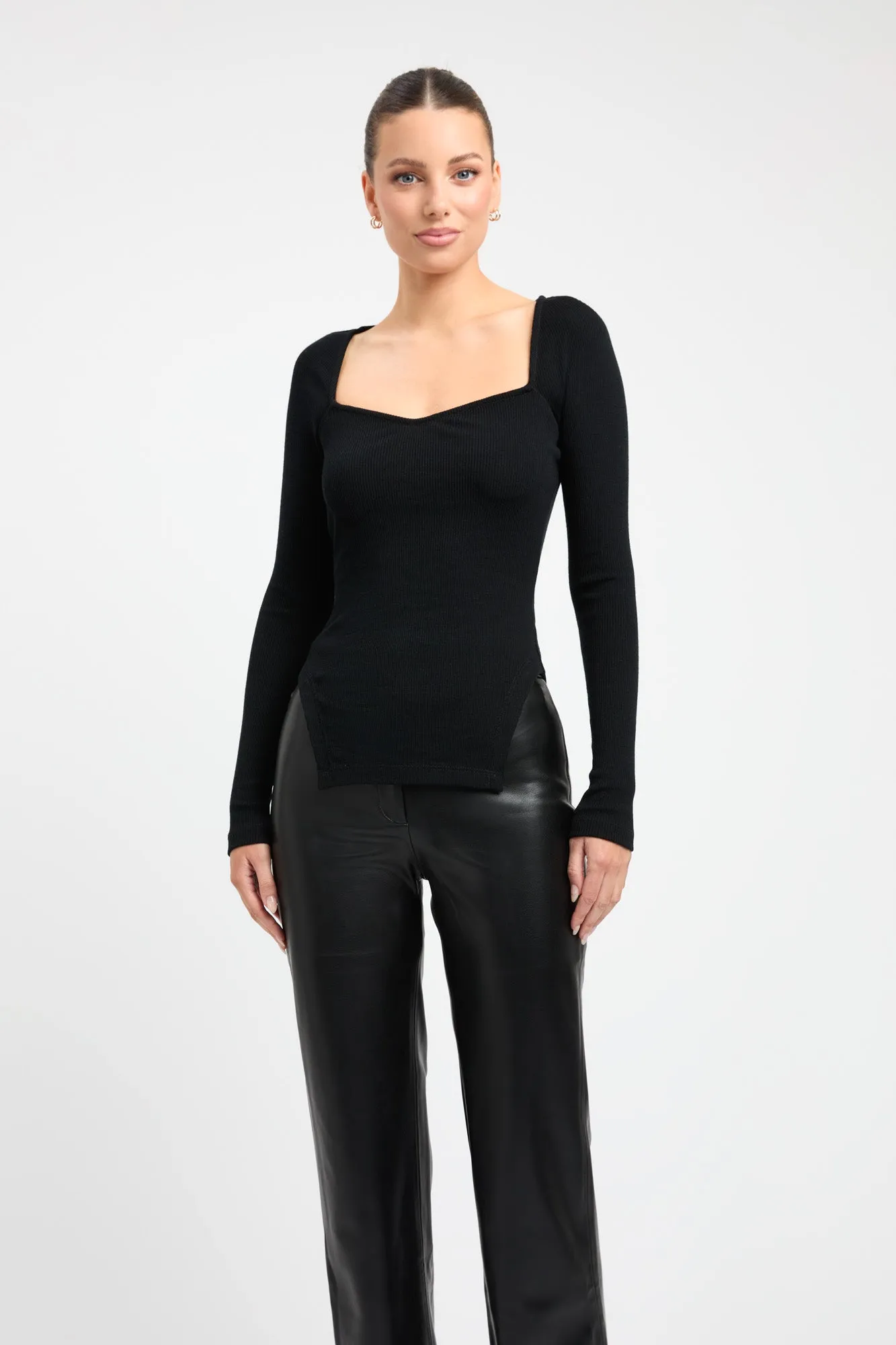 Aster Merino Wool Top