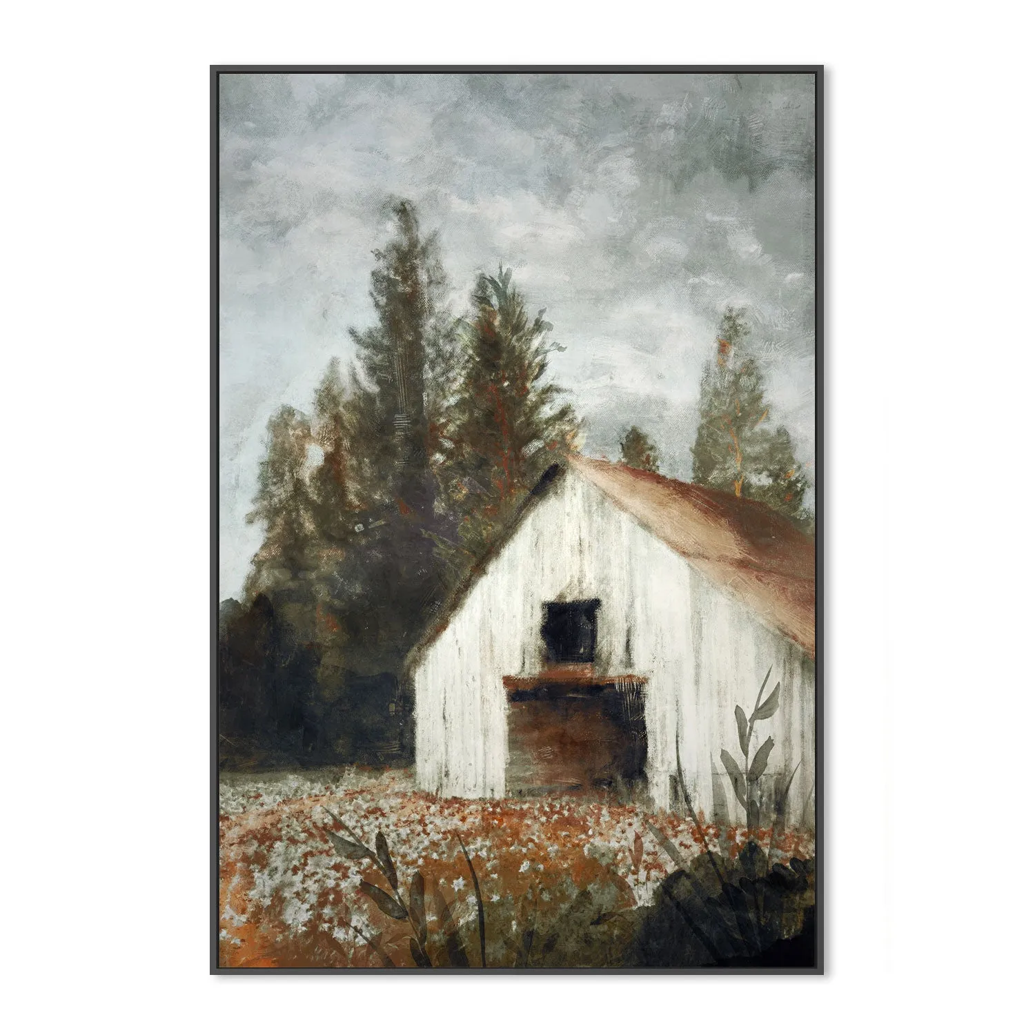 Autumn Farmhouse, Style B , By Nina Blue