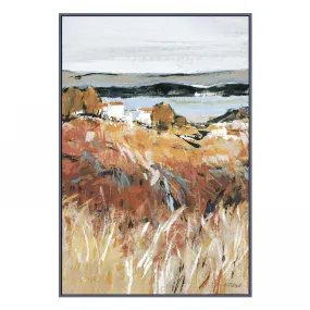 Enchanting Autumn Fields Wall Art by Renowned Artist Adelene Fletcher