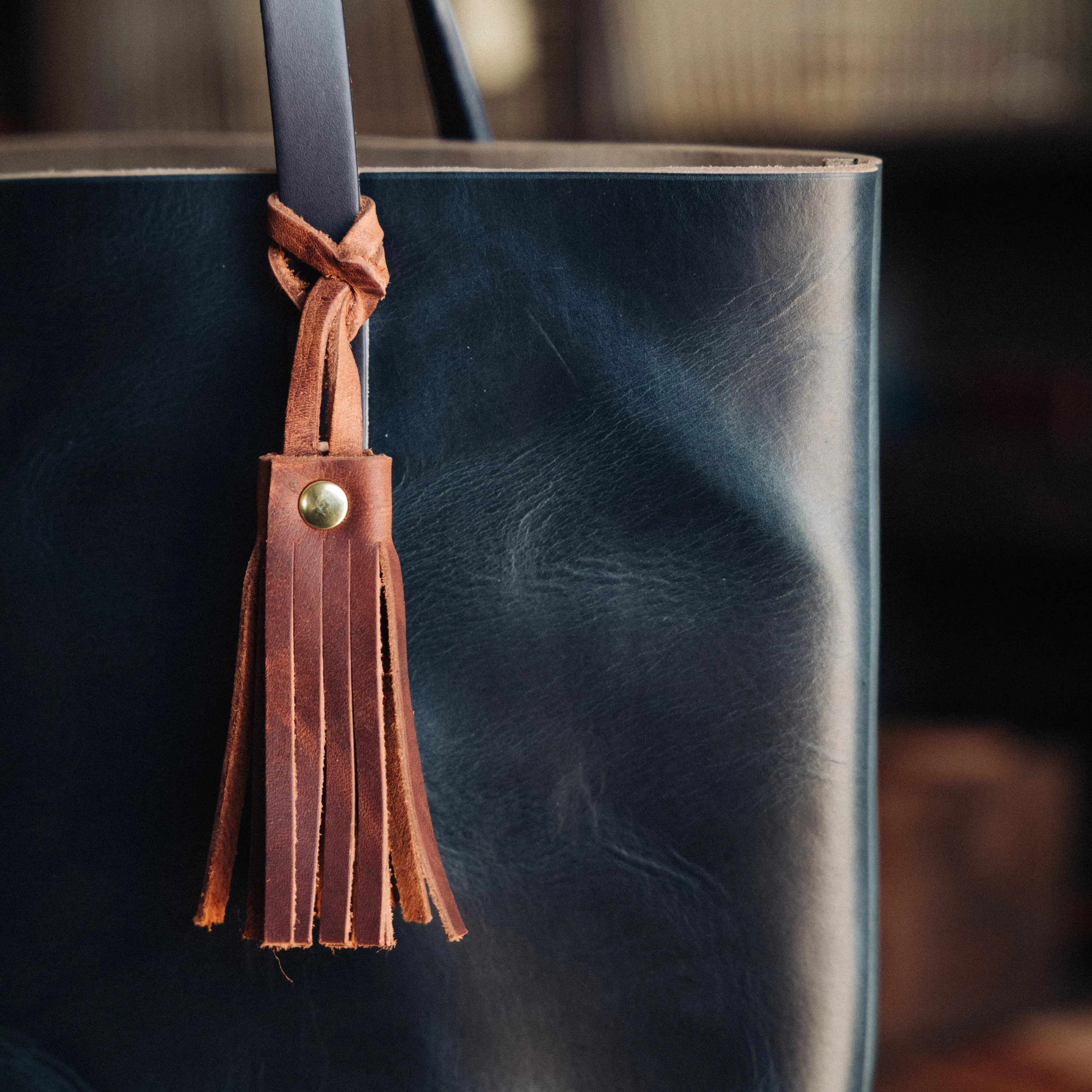 Autumn Harvest Leather Tassel