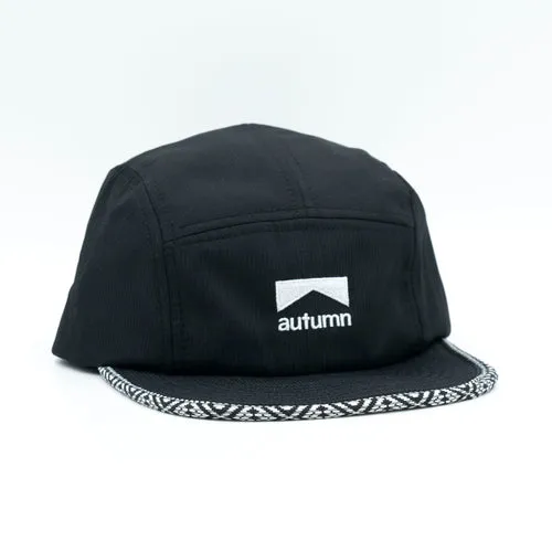 Autumn Rip Stop Camp Cap Hat - Black