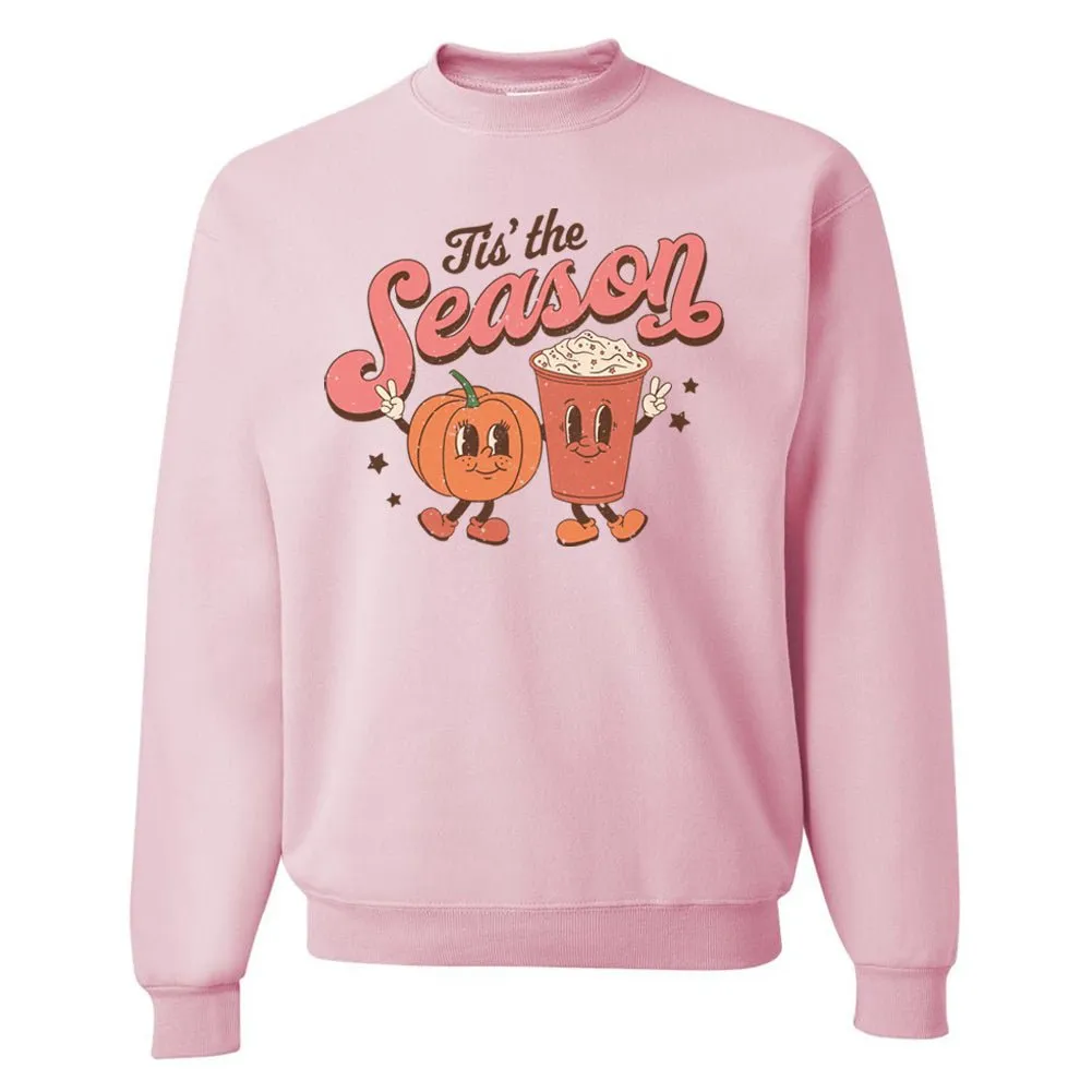 Autumn 'Tis The Season Characters' Crewneck Sweatshirt