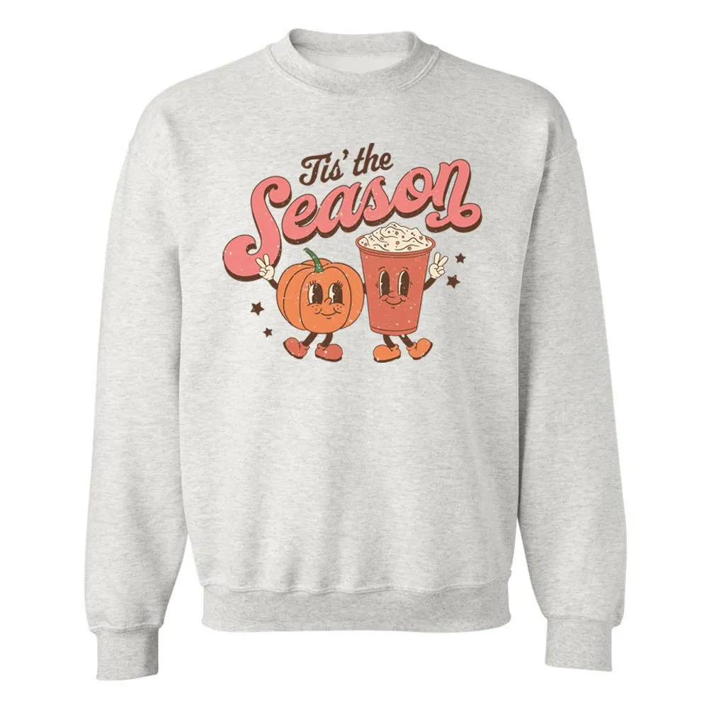 Autumn 'Tis The Season Characters' Crewneck Sweatshirt