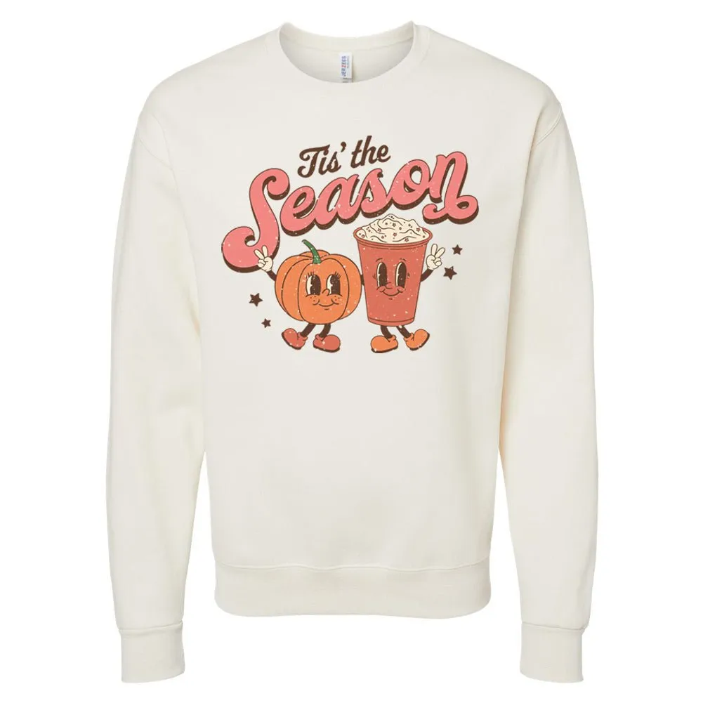 Autumn 'Tis The Season Characters' Crewneck Sweatshirt