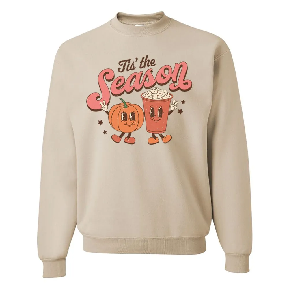 Autumn 'Tis The Season Characters' Crewneck Sweatshirt