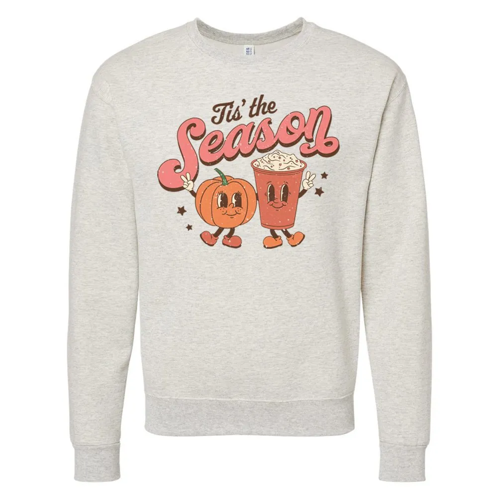 Autumn 'Tis The Season Characters' Crewneck Sweatshirt