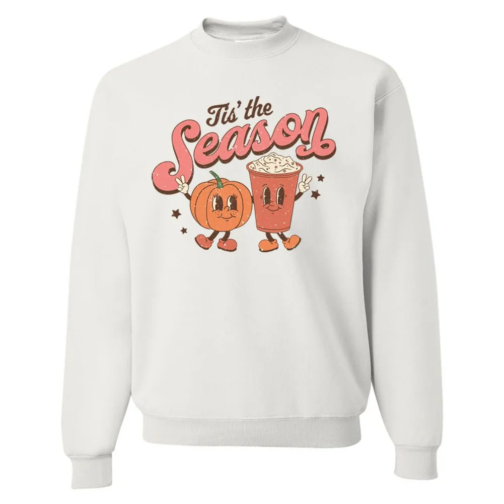 Autumn 'Tis The Season Characters' Crewneck Sweatshirt