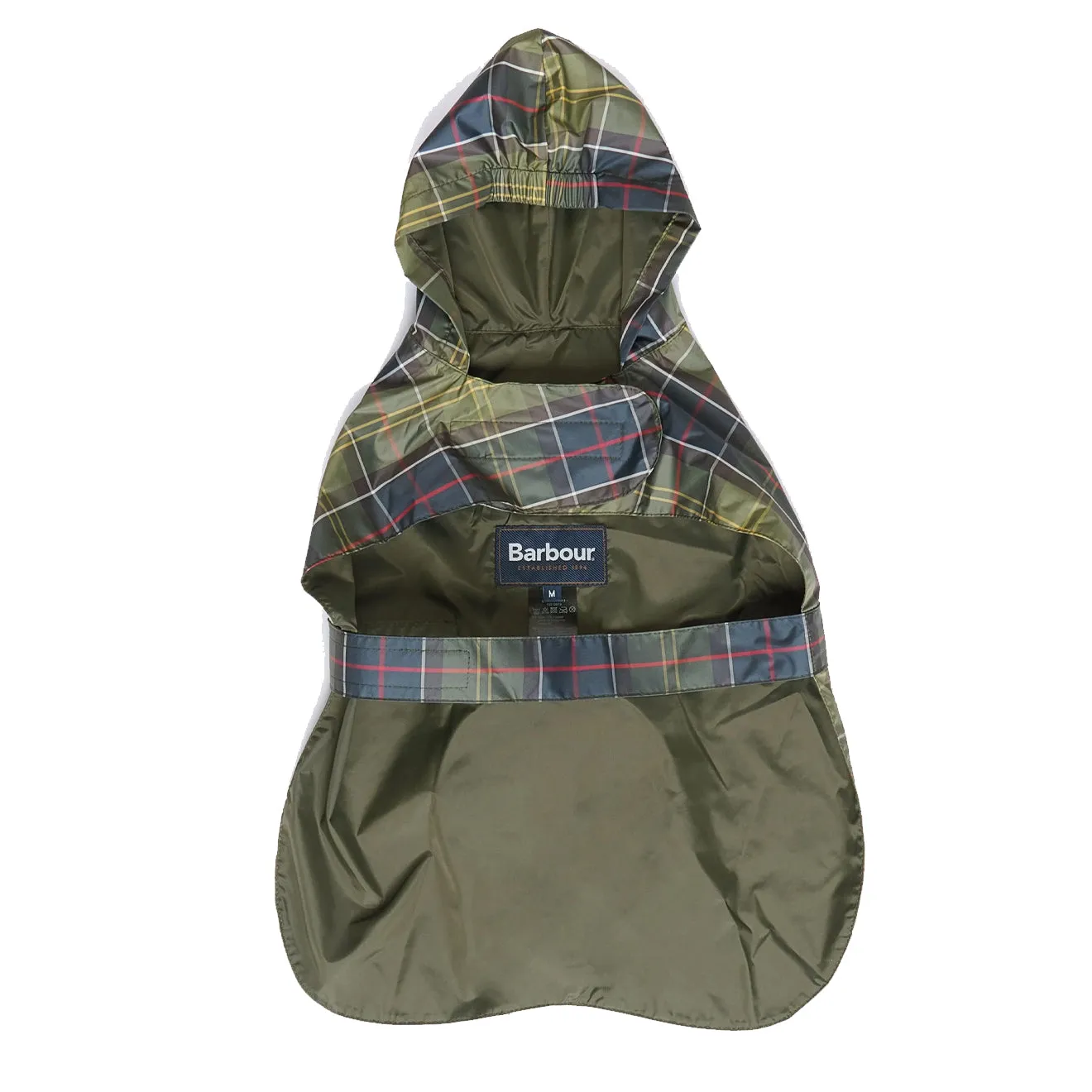 Barbour Packable Tartan Dog Coat Classic Tartan