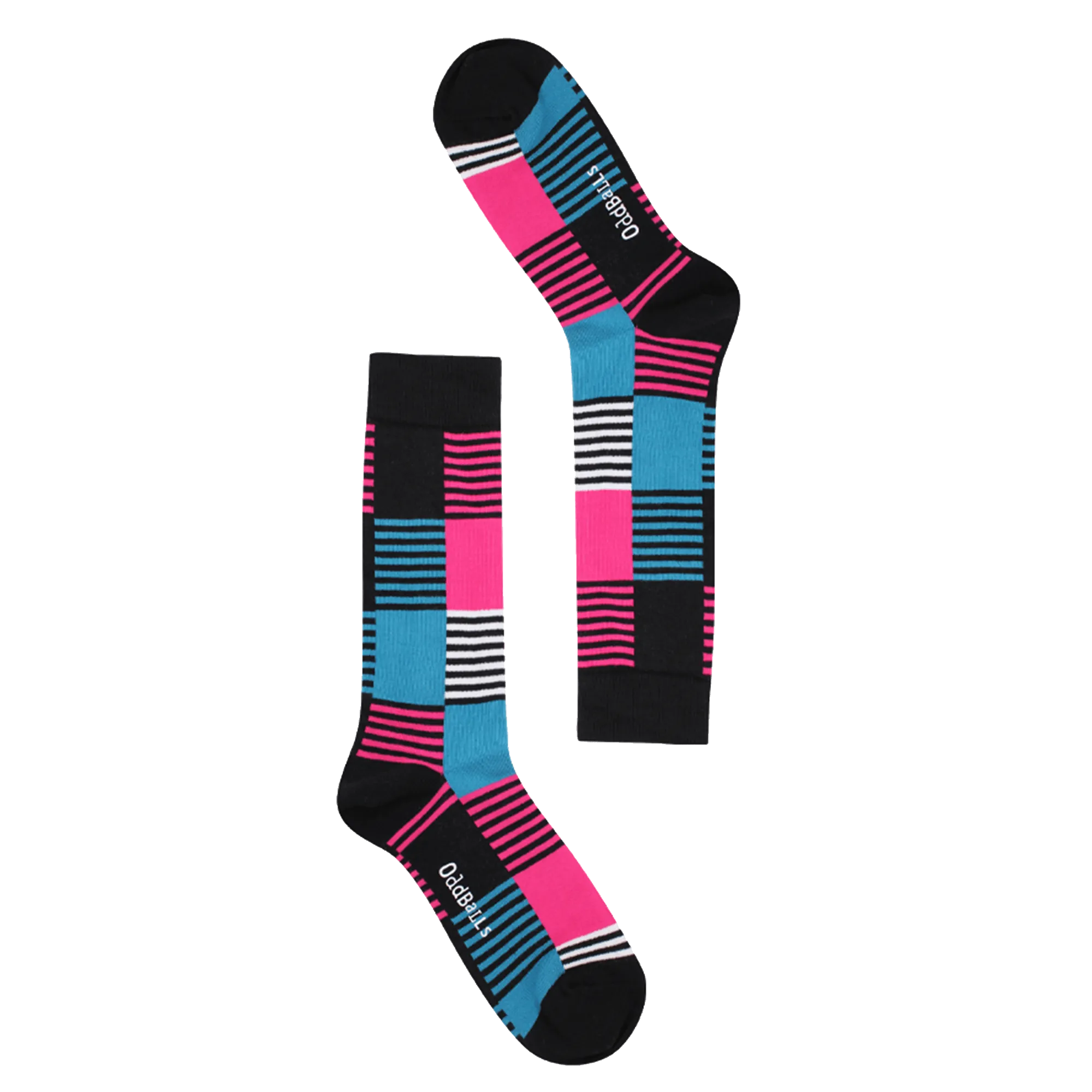 Blue Blocks - Socks