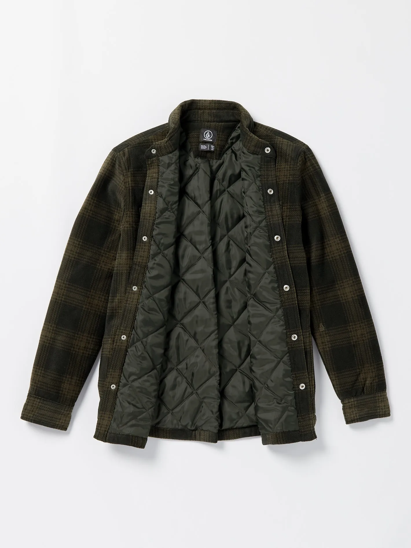 Bowered Fleece Flannel - Bison