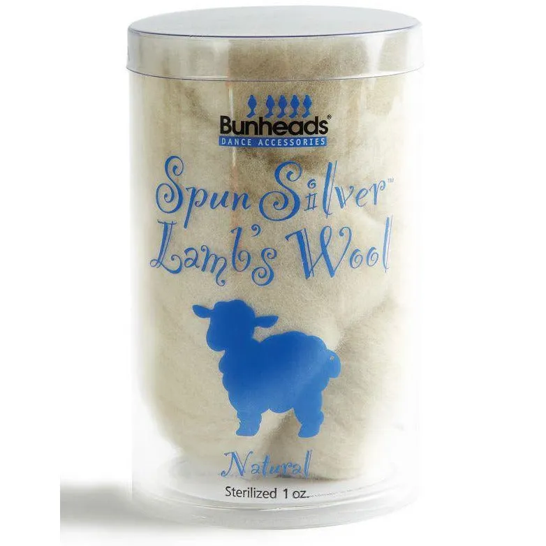 Bunheads Spun Silver Lamb's Wool