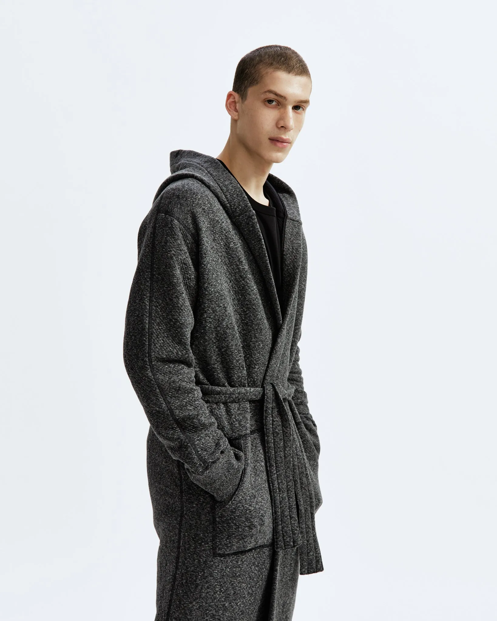 Cabin Fleece Hooded Robe