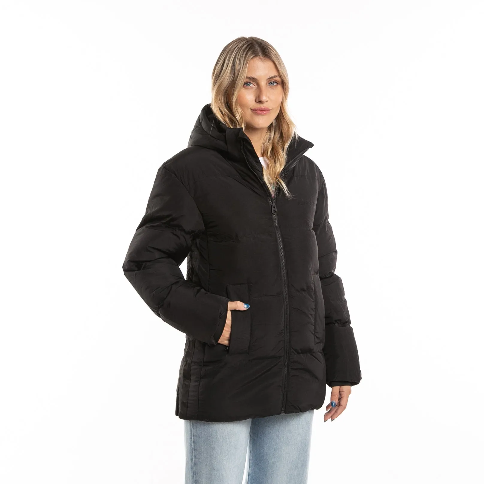 Campera Abrigo Rusty Out Of Time Puffer Coat Ld