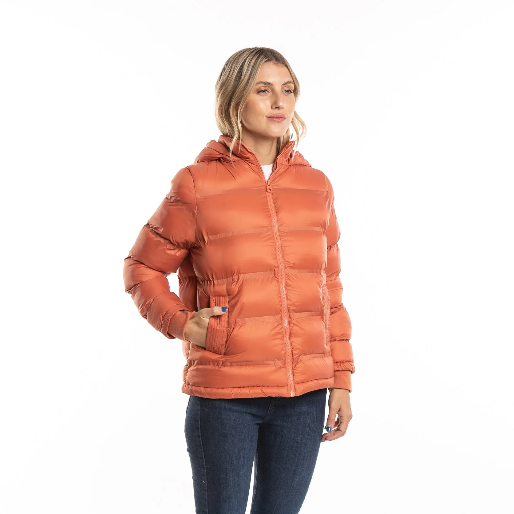 Campera Abrigo Rusty Pop Scene Puffer Coat Ld