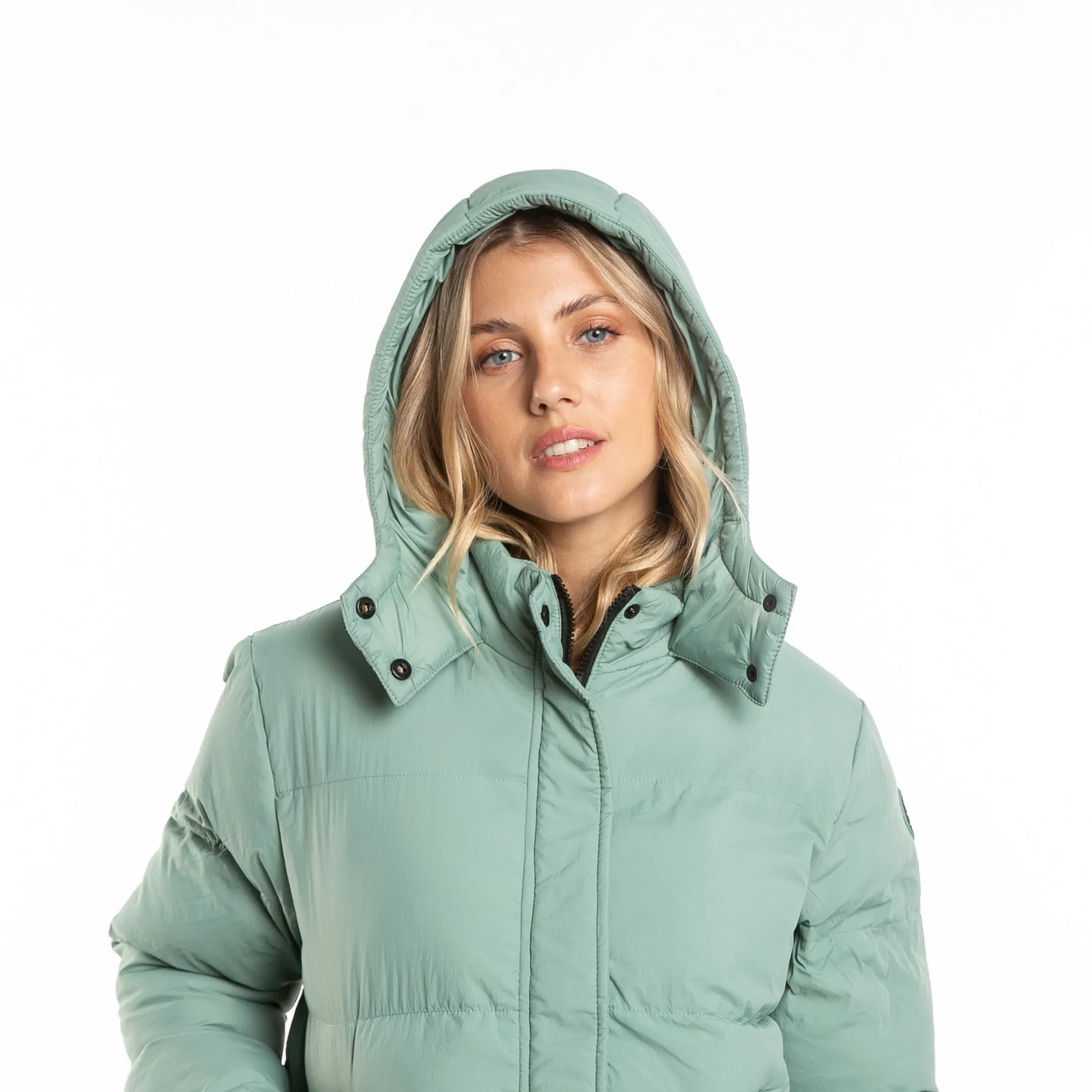 Campera Abrigo Rusty Whisper Puffer Coat Ld