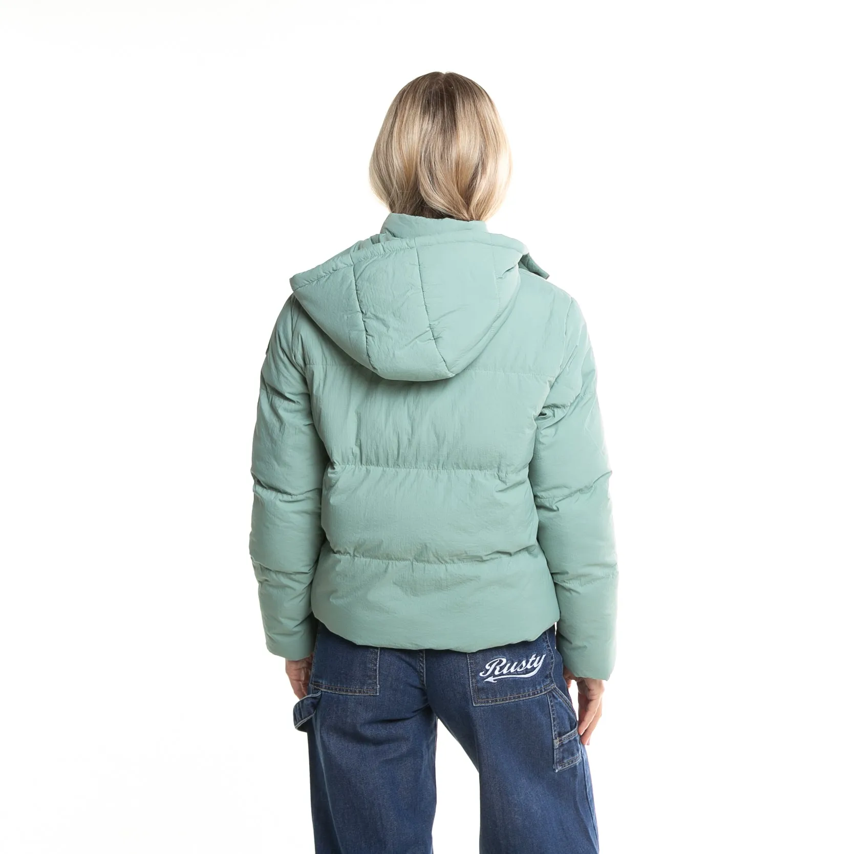 Campera Abrigo Rusty Whisper Puffer Coat Ld