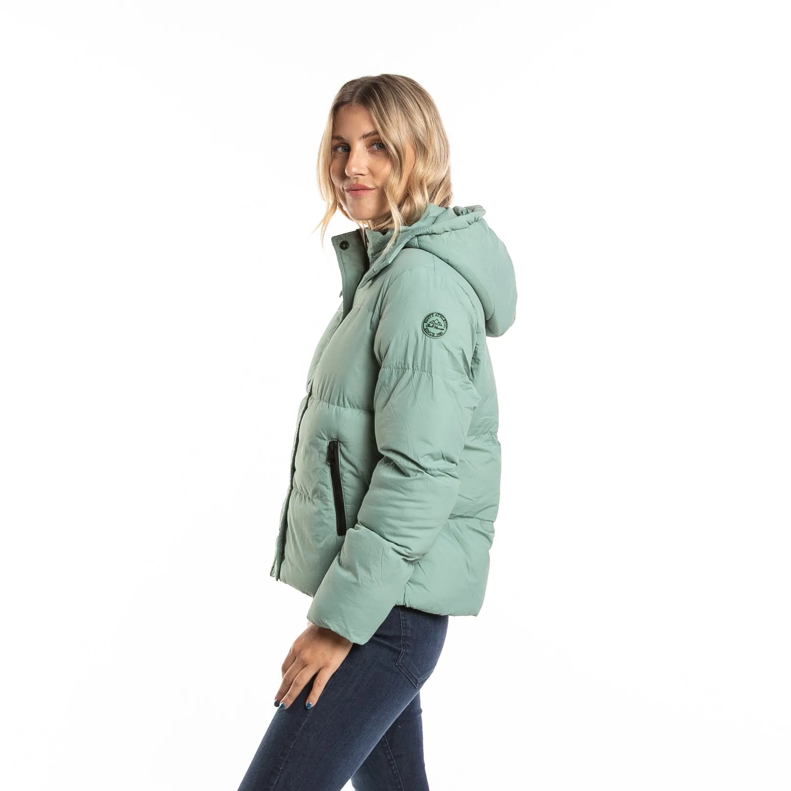 Campera Abrigo Rusty Whisper Puffer Coat Ld