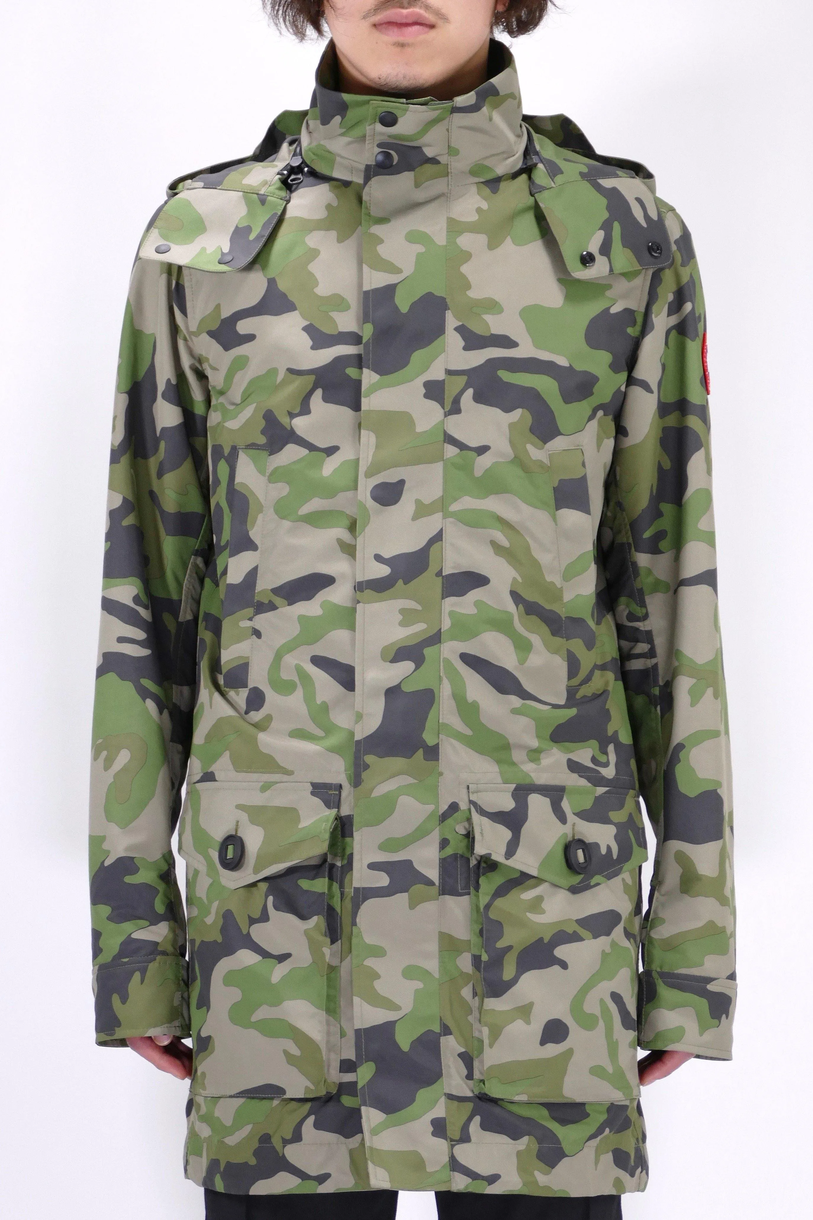 Canada Goose Mens Wind Jacket Crew Trench - Camo