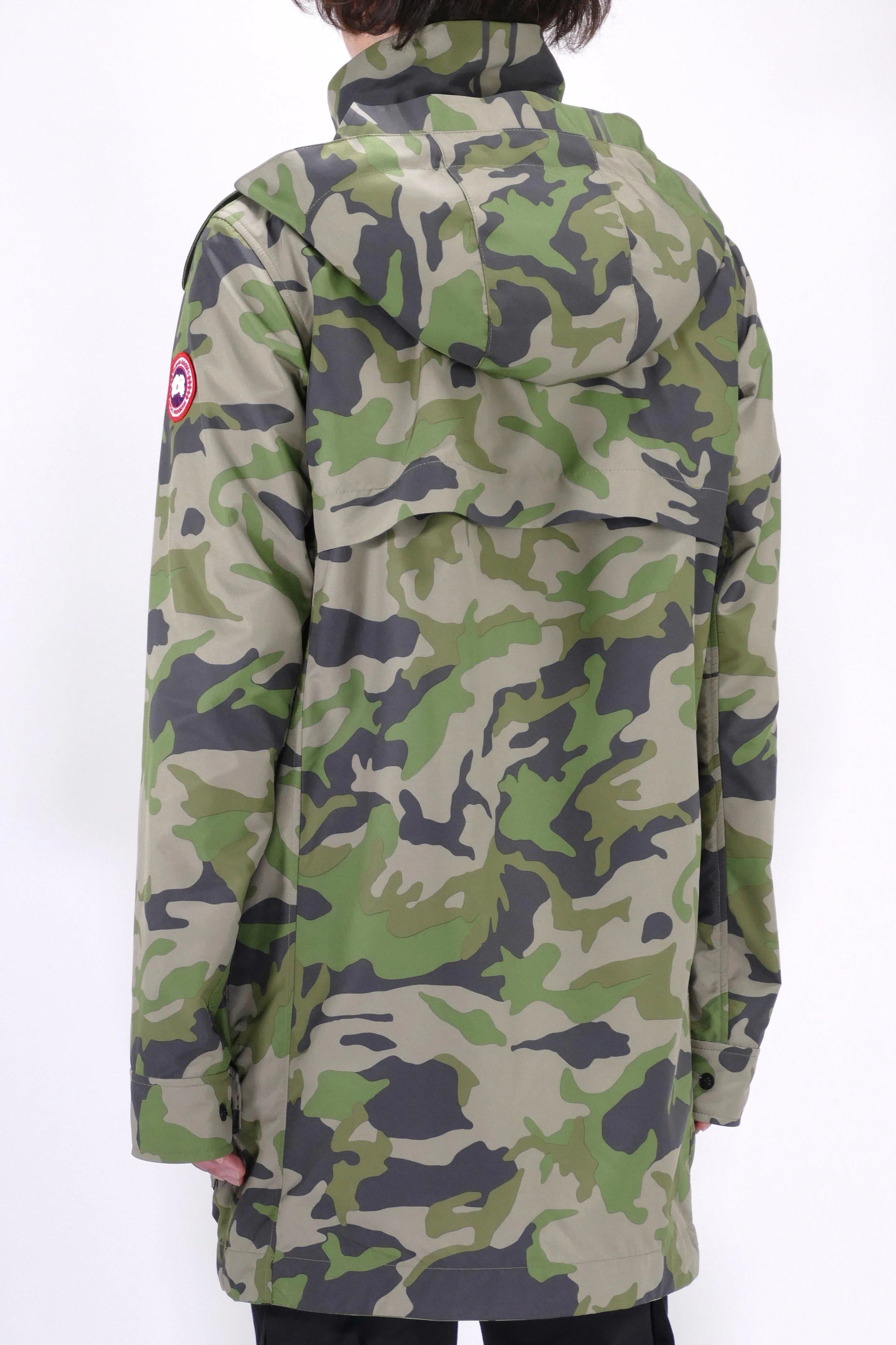 Canada Goose Mens Wind Jacket Crew Trench - Camo