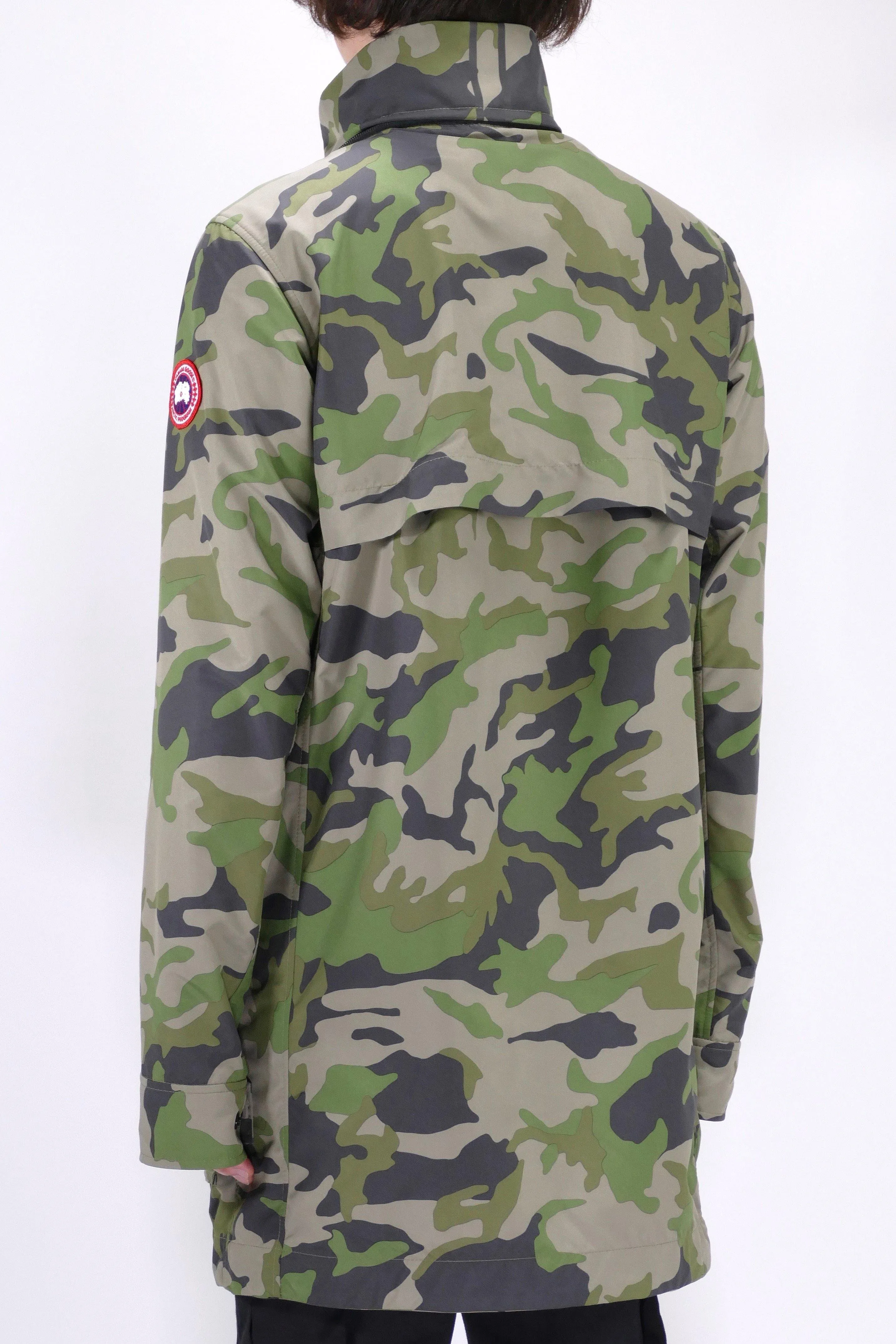 Canada Goose Mens Wind Jacket Crew Trench - Camo