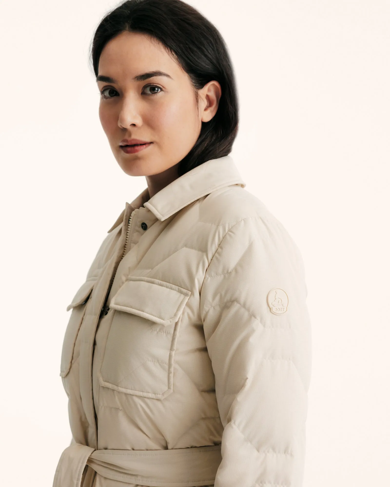 Carmen Ultralight winter safari jacket Clay