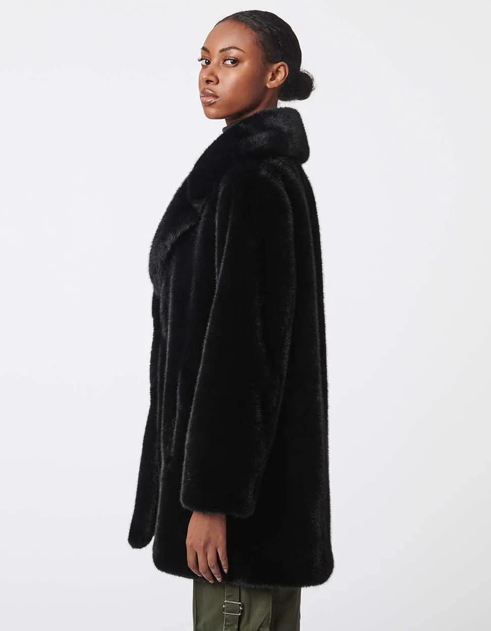 City Chic Faux Fur Coat