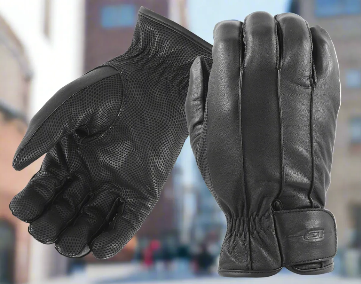 Damascus Goatskin Leather Insulated Winter Patrol Glove