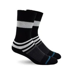 Diabetic Socks - Black Stripes