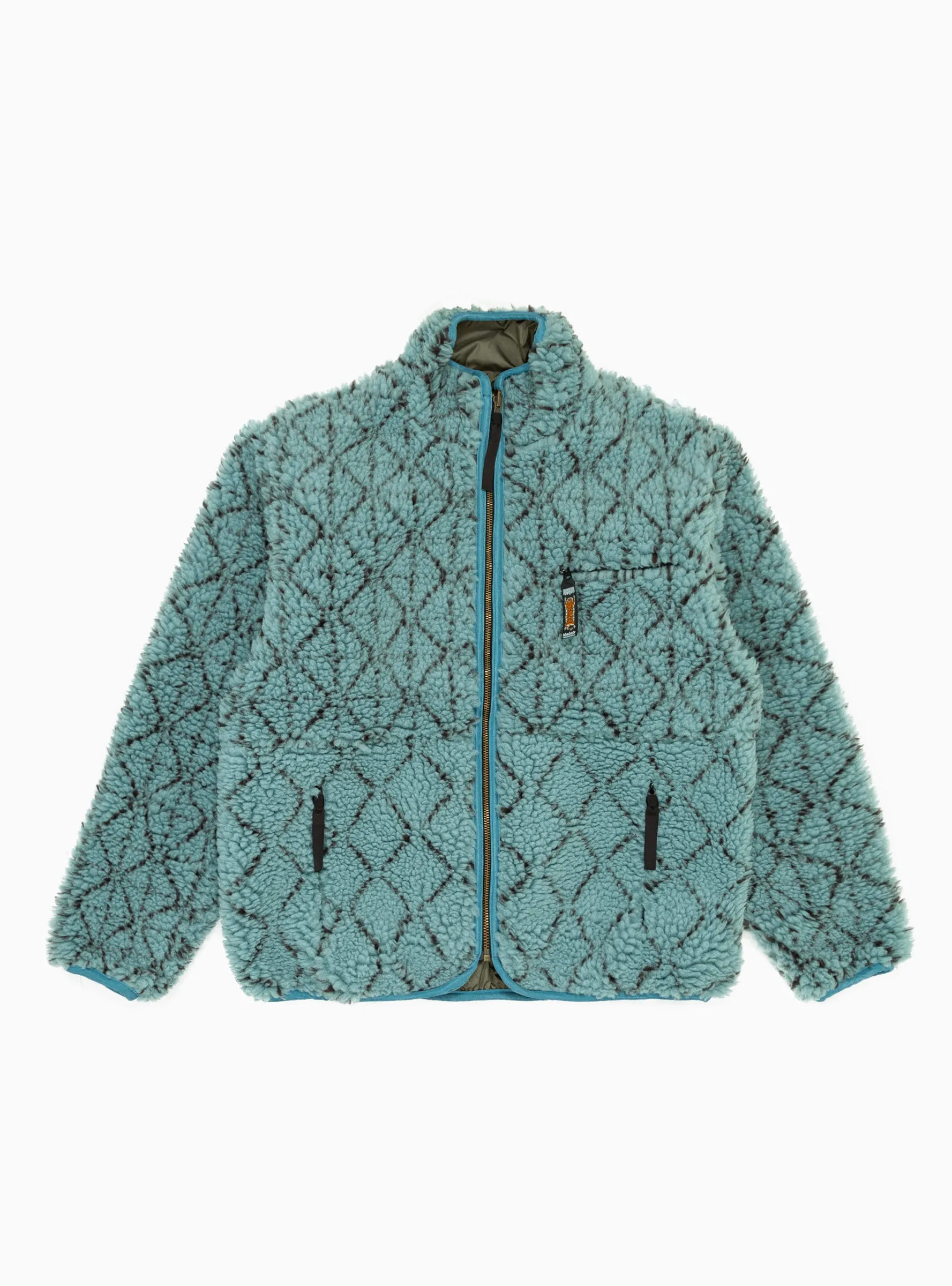 DO-GI Sashiko Boa Fleece Blue