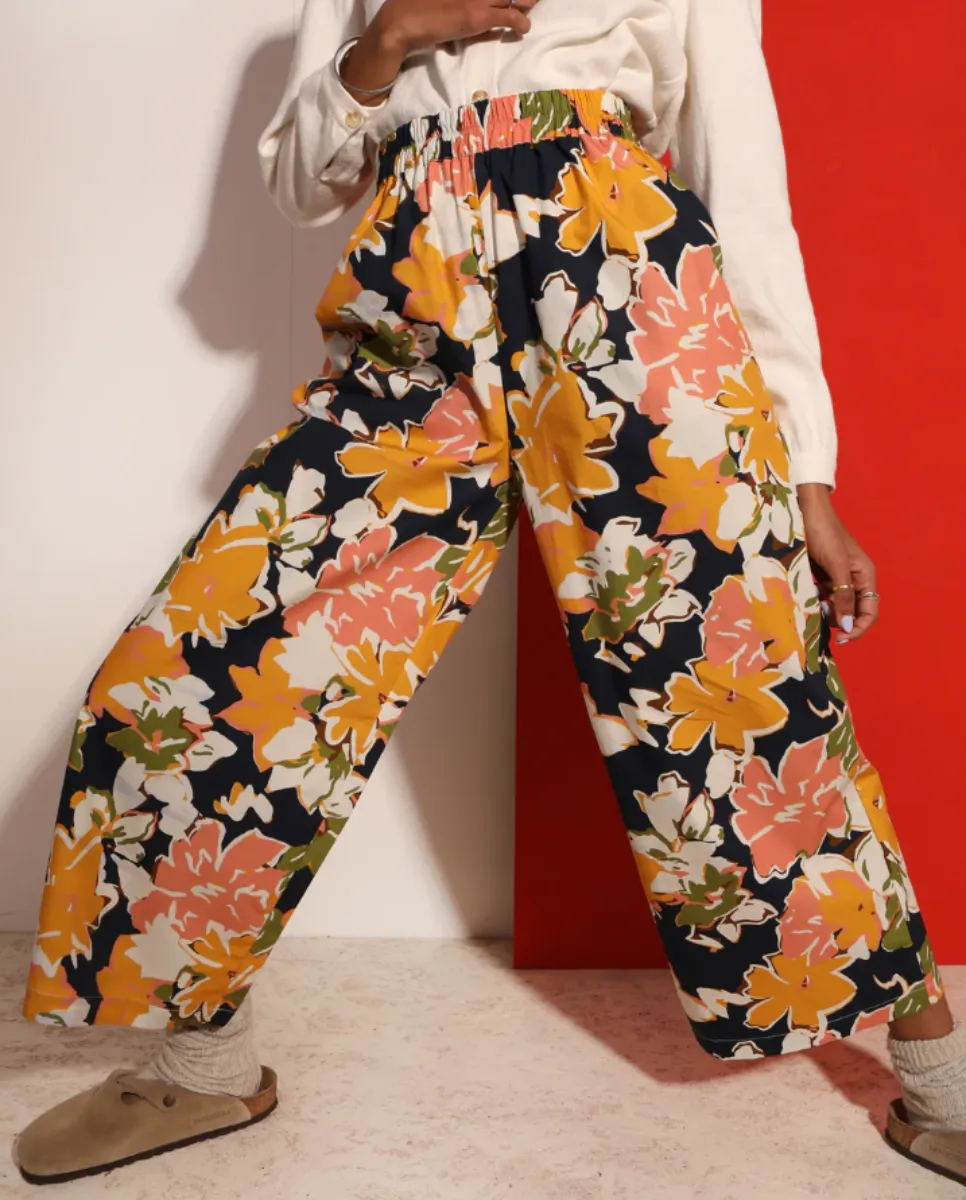 Eamon Trouser Autumn Lyon Floral