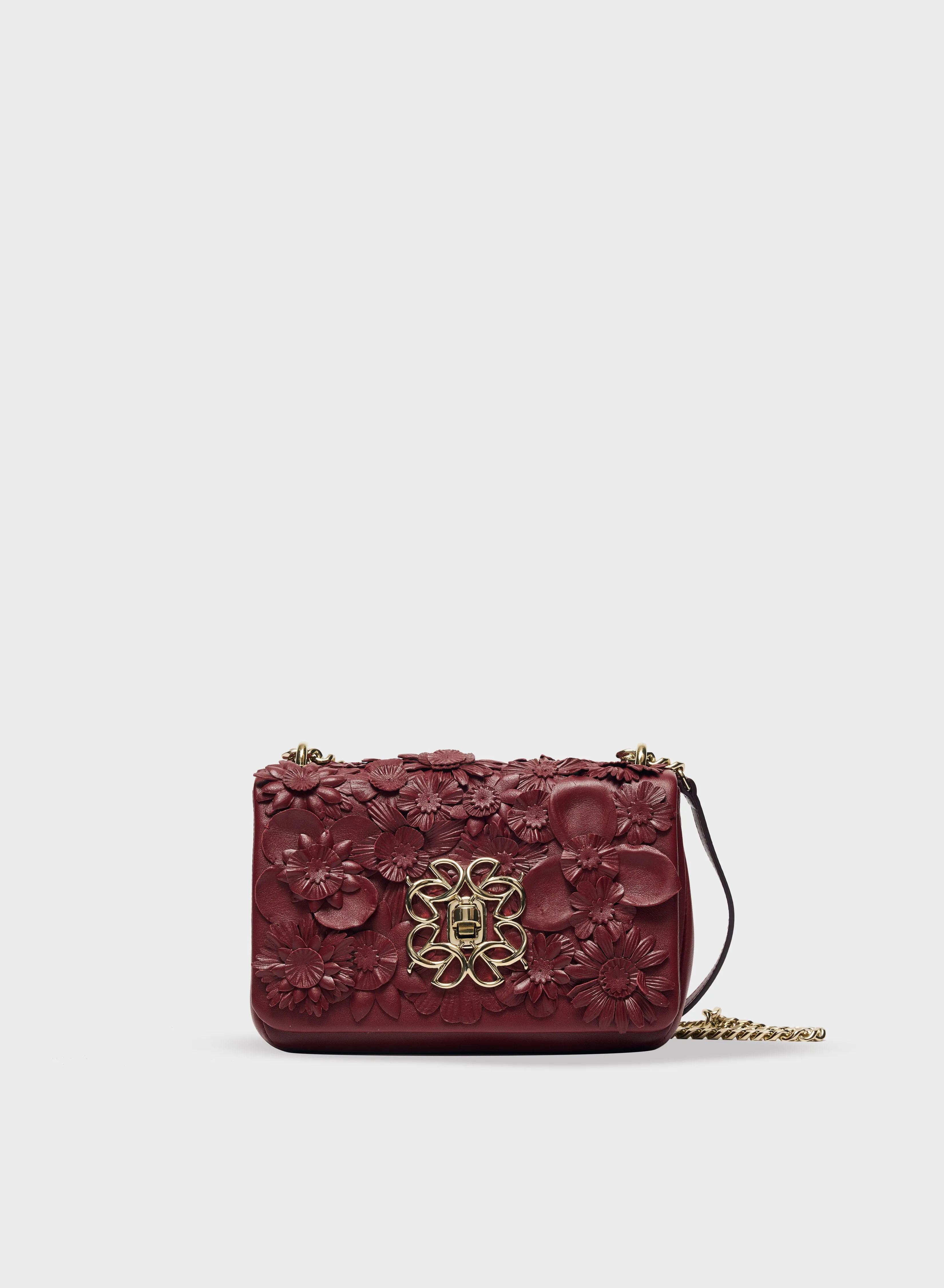 Embroidered Leather Bag