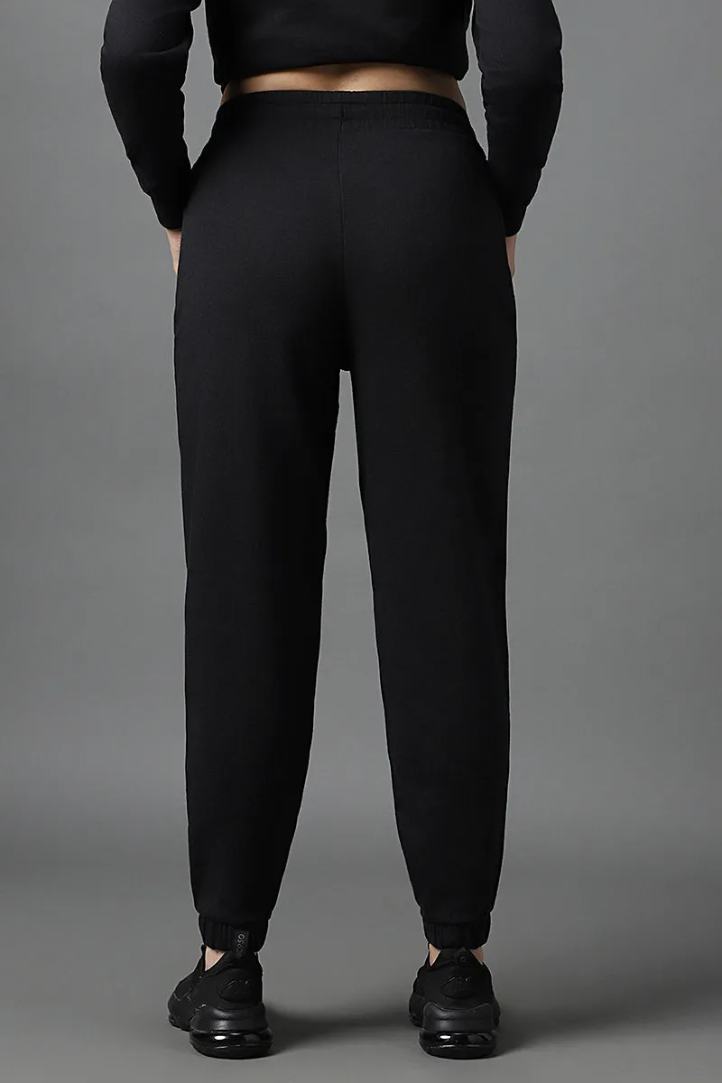 Essential Fleece Joggers - Black