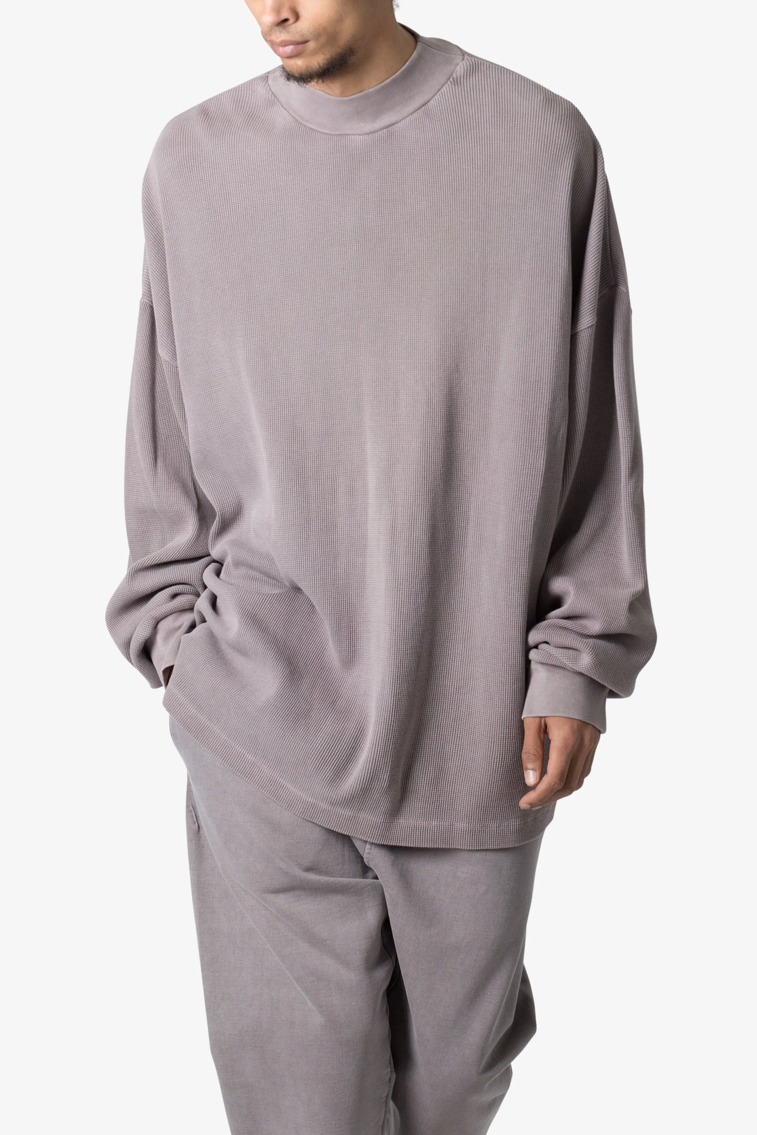 Every Day Thermal L/S Tee - Washed Mauve