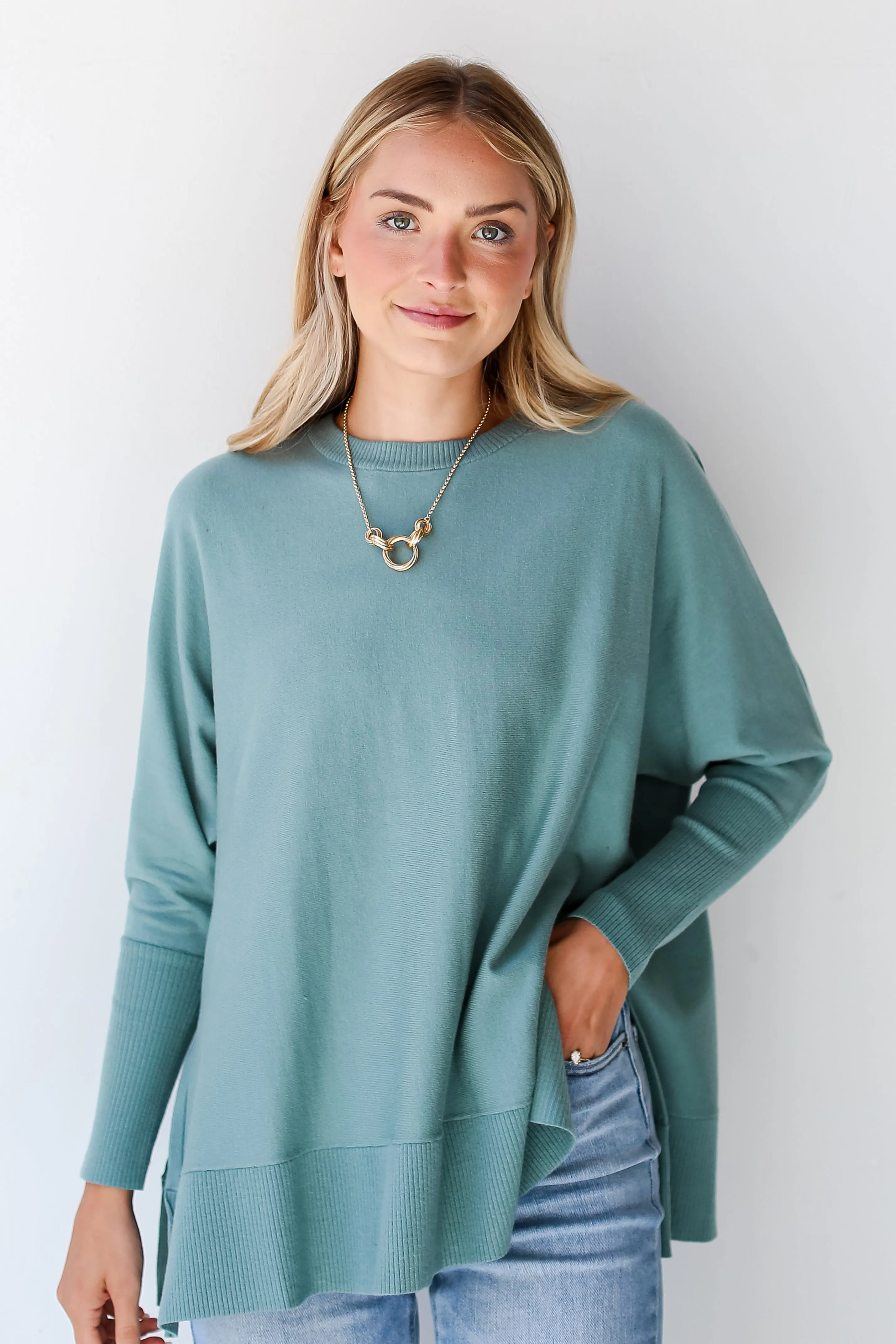 FINAL SALE - Autumn Essence Lightweight Knit Sweater