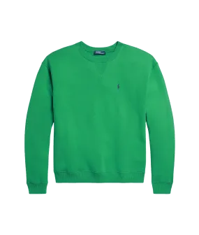 Fleece Crewneck Sweatshirt - Green