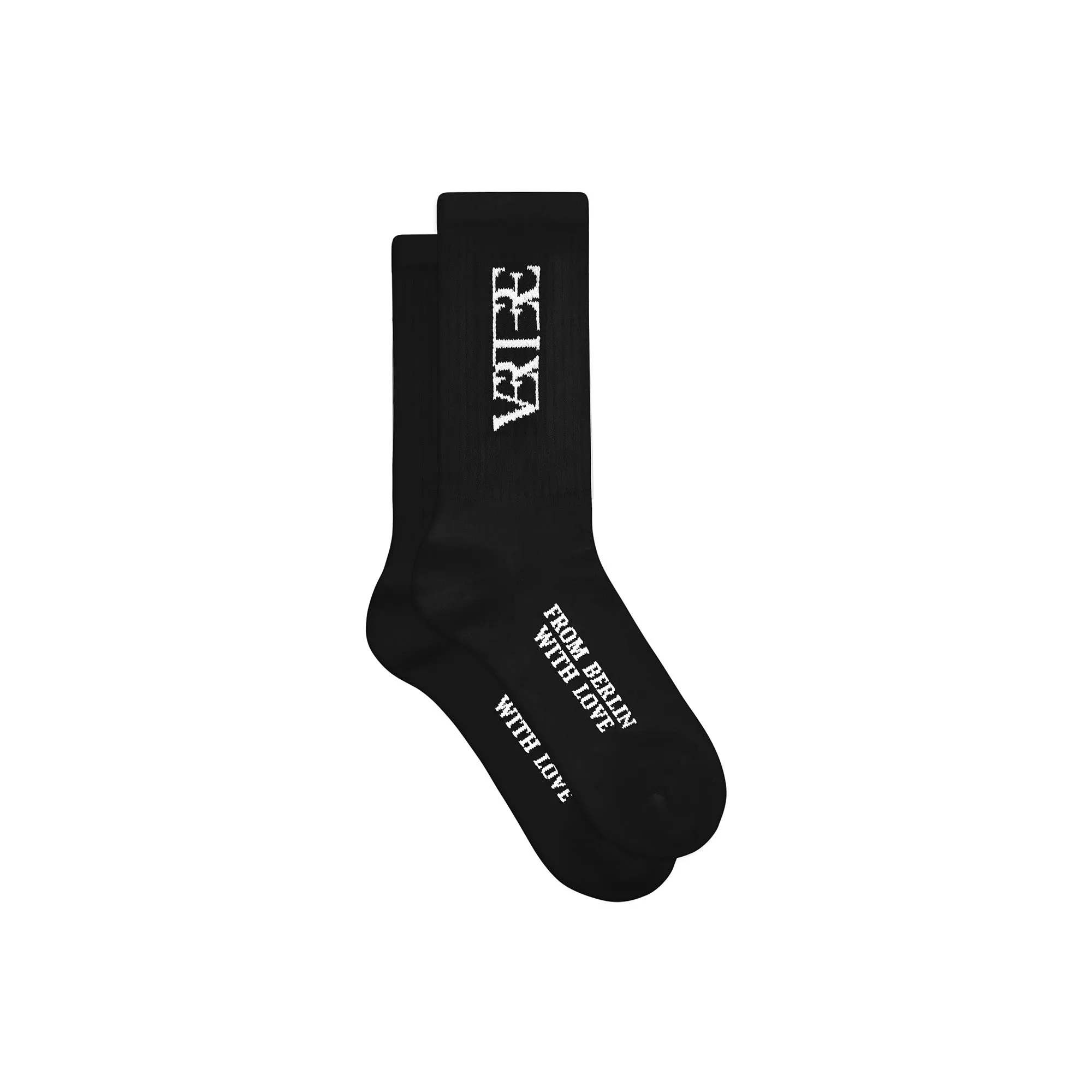 FUSE TENNIS SOCKS - BLACK