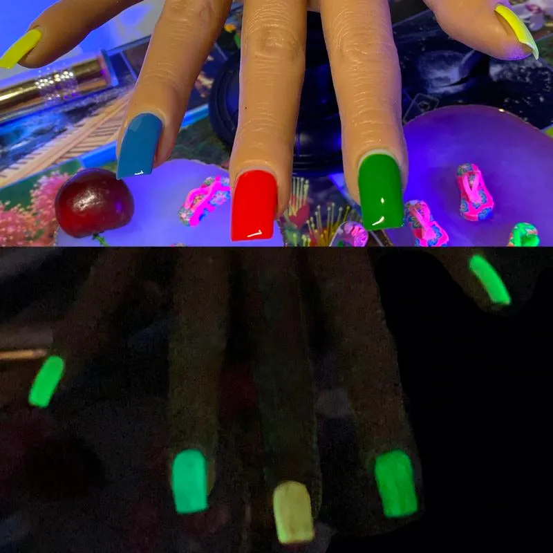 Glow In the Dark Gel Top Coat