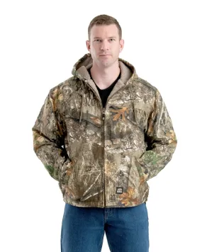 Heartland Realtree Edge Washed Duck Hooded Work Coat